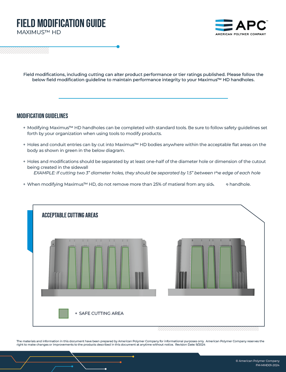 Field Modification Guide